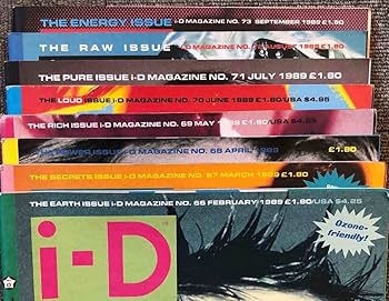 Amazon.co.jp: i-D MAGAZINE 1989年 No.66/67/68/69/70/71/72/73